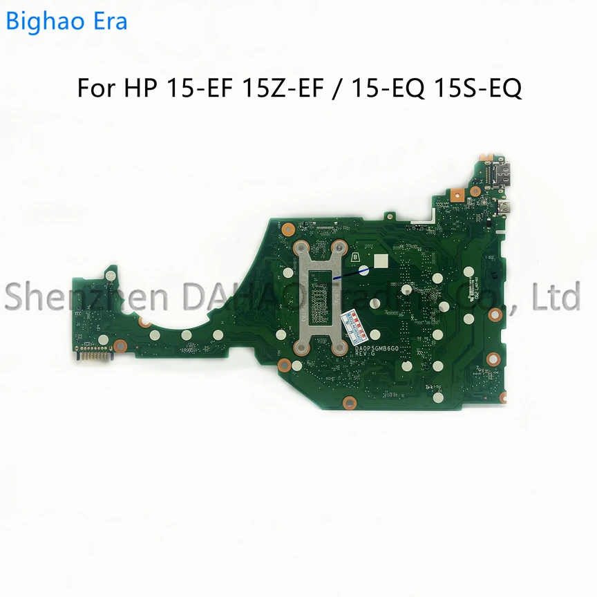 Imagem -02 - para hp 15-ef 15z-ef 15-eq Da0p5gmb6g0 com R54500 R7-4700 Cpu Ddr4 15s-er Laptop Motherboard Sps:m03344601 M17530-601 100 Novo