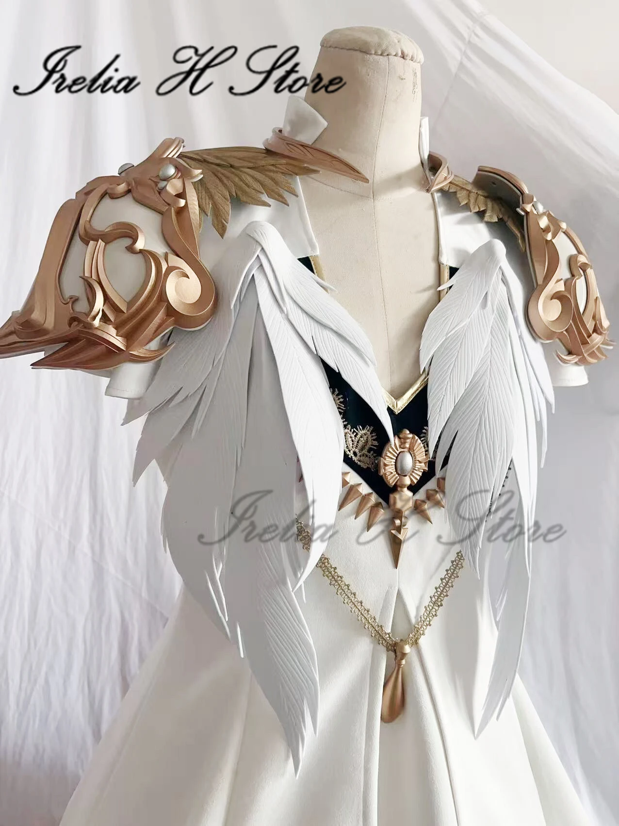 

Irelia H Store FF14 Final Fantasy XIV Edengrace Robe of Healing Косплей Костюм Костюмы на Хэллоуин для женщин высокое качество на заказ
