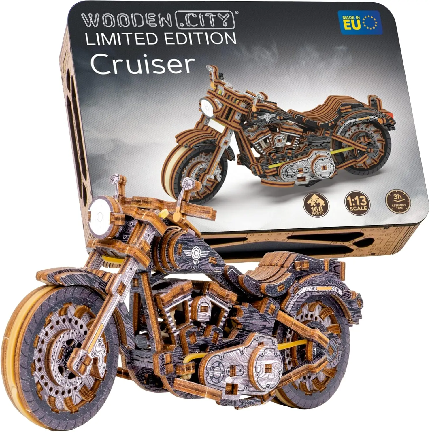

Engineering DIY Wooden Model to Built - Model Car Kits - Premium 3D Wooden Puzzles for Adults - Detailed Model Kits for Enthusia