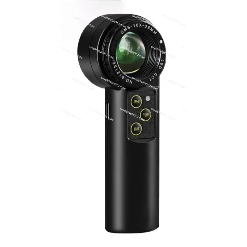 10X/20X Handheld Magnifier Shadowless Lamp Achromatic Collection Identification