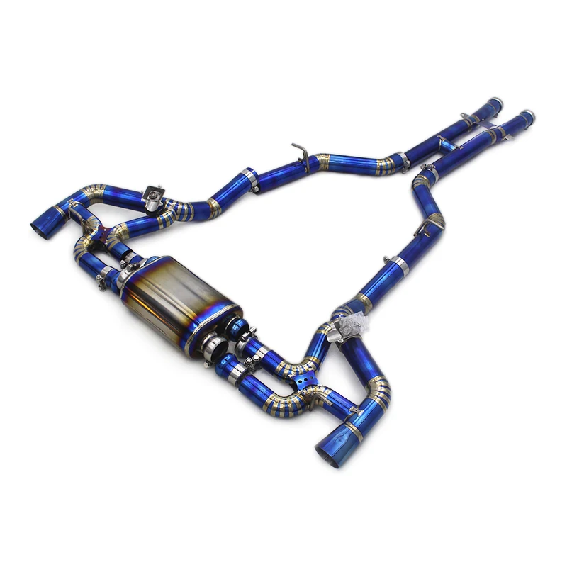 

OEM Valves Exhaust Pipes for Mercedes-Benz AMG GT GTS GTR 4.0T 2016-2019 Titanium Catback Muffler With Remote Control