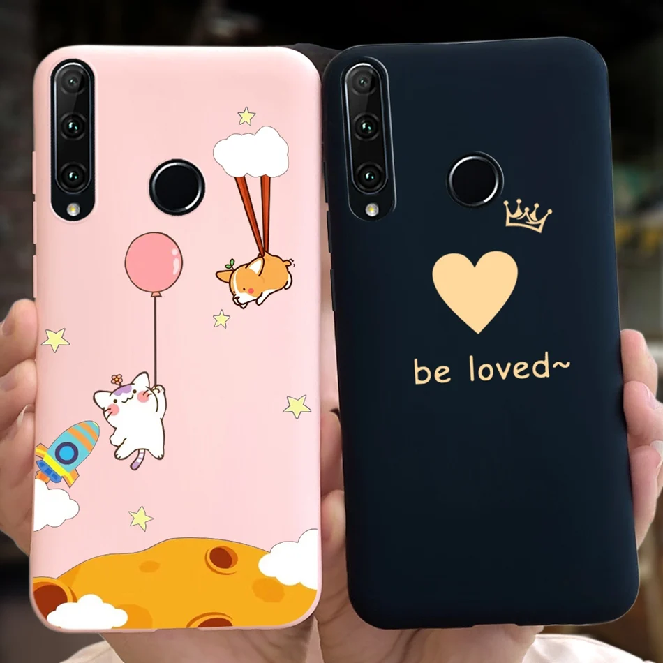 For Honor 10i 10 Lite Phone Case Honor10i 10lite HRY-LX2 HRY-LX1T Lovely Cartoon Candy Color Soft Silicone TPU Back Cover