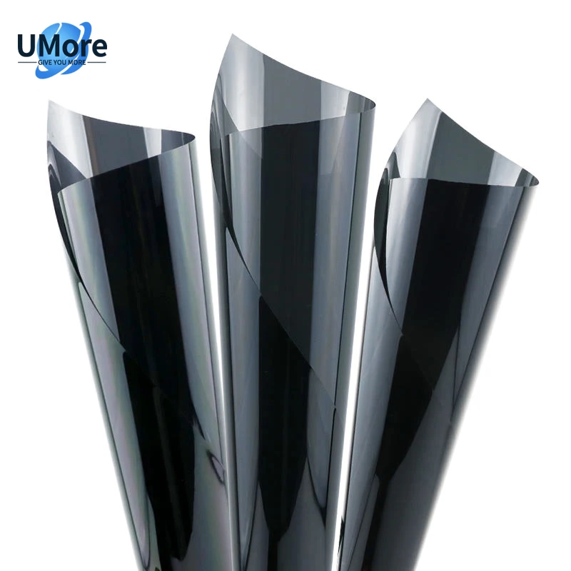 

Custom 1.52*30M Ultra Hd 15% VLT Nano Ceramic Solar Window Film UV Sun Block Film Privacy Protection Car Window Tint Film Roll