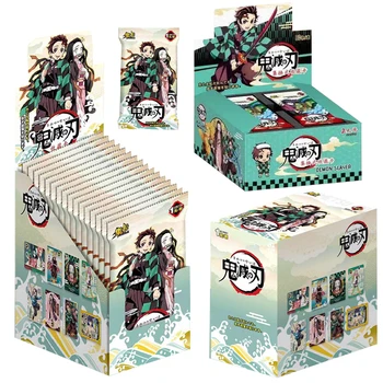 Wholesale New 1m01 2m01 Demon Slayer Cards Collections Booster Box Japanese Anime Game Children Toy Gifts Rare SP SSP SEP SLP Card