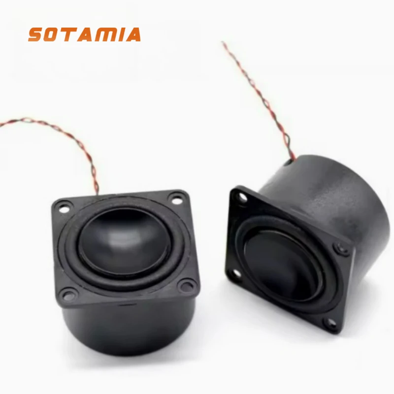 SOTAMIA 2 قطعة 4343 تجويف المتكلم 8 أوم 5 واط التردد المنخفض الوسائط المتعددة سماعة موسيقية صندوق الجسم آلة الإعلان مكبر صوت