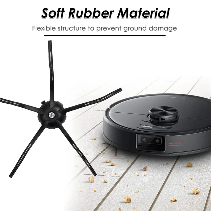 Аксессуары для боковой щетки BAAN для Roborock S7 S7+ S7 MAXV Ultra S8 Pro Ultra S8 S8+Q7 Max Q7 Max+ Q5 E2 E3 E4 S4 S5 S6 Vacuu