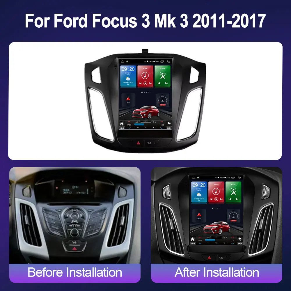 Android 13 For Ford Focus 3 Mk 3 2011-2017 9.7