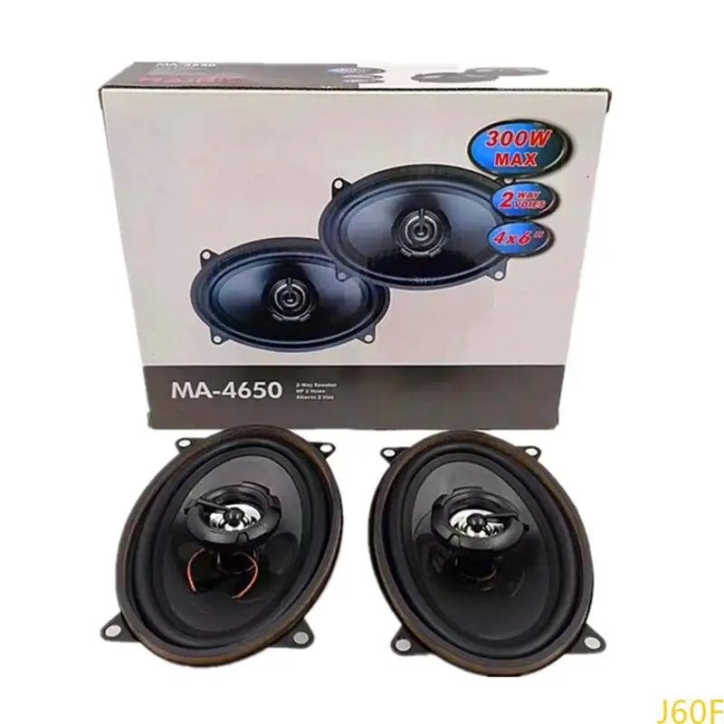 J60F Advanced Car Stereo Coaxial Superior Sound High Seconsivity Soundeaker Clear