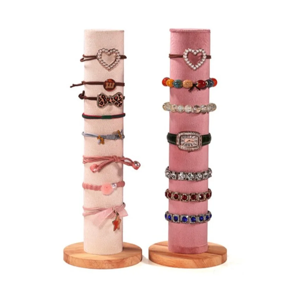 

Stylish Bracelets Hand Organizer Jewelry Box Watches Velvet Display Rack Scrunchie Bangle Jewelry Stand Holder Room Decoration