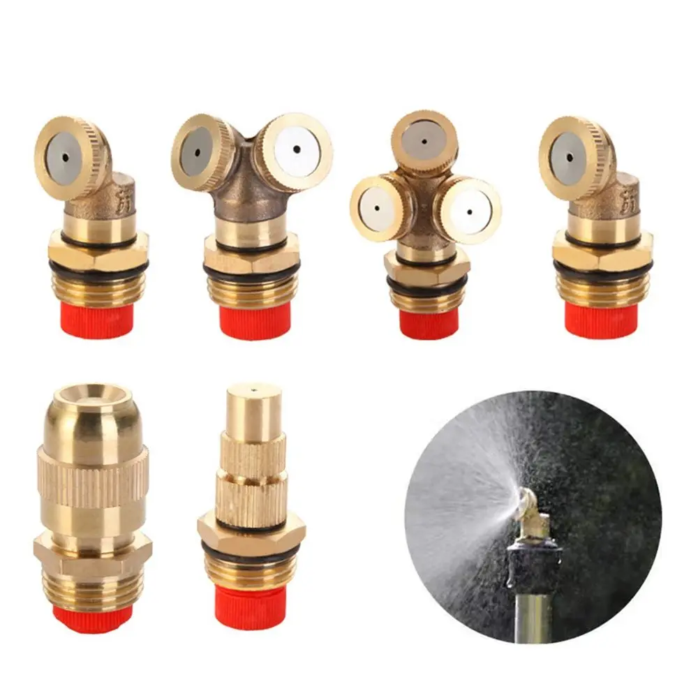 DIY Garden Supplies Spray Fitting Sprayers Atomization Sprinkler Nozzle Spray Nozzle Misting Nozzle Water Sprinklers Heads