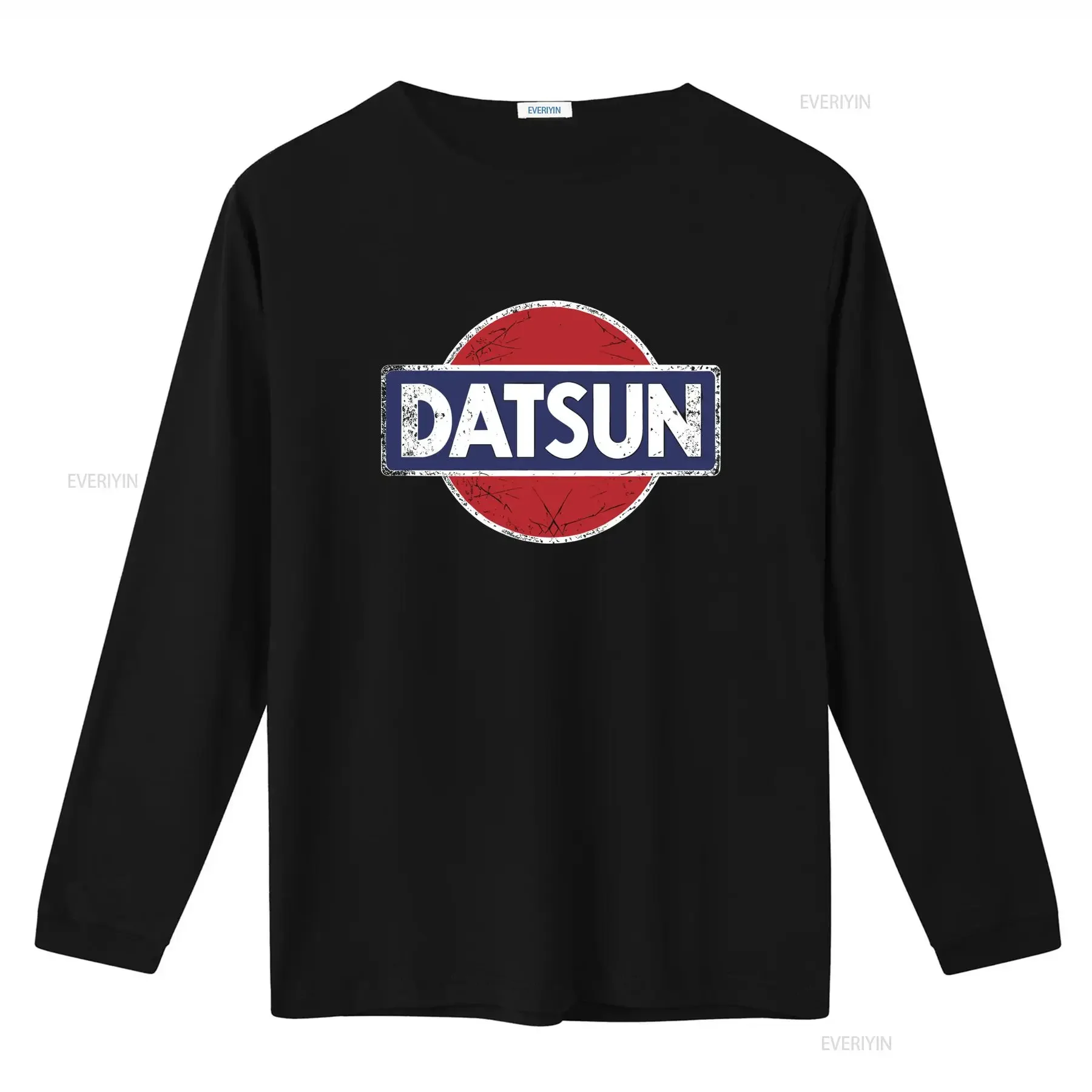 Datsun Retro Heavy Cotton T Shirt JDM Tuner Style vintage Washed homme Casual graphic Soft Top For Everyday Wear Stretched