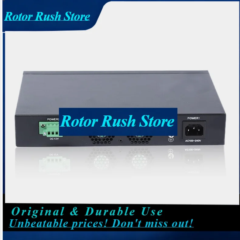 RoRuSHiOSO HA7304VXD-ADC Without PON Modules 4PON EPON OLT Mini FTTH Type 10G SFP+Uplink Fiber Optic Equipment FTTx 4 Ports