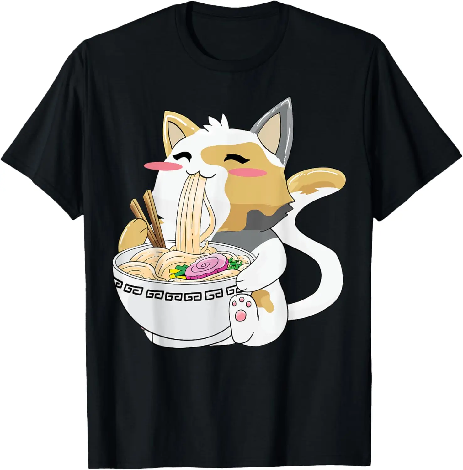

Футболка Anime Ramen Cat Kawaii Neko