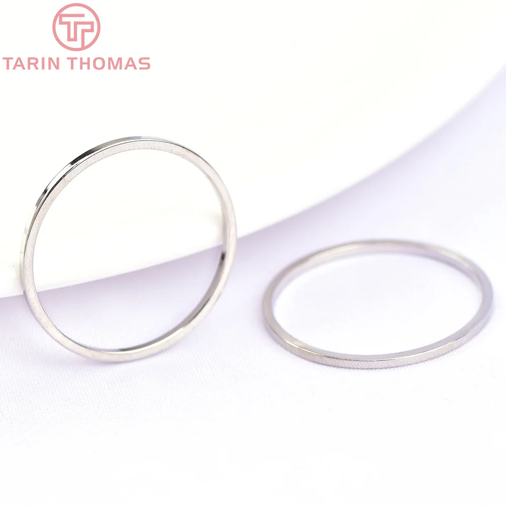 (4135)Diameter 8MM to 70MM Round Brass Closed Rings Connect Rings Jewelry Making Findings More color can picked