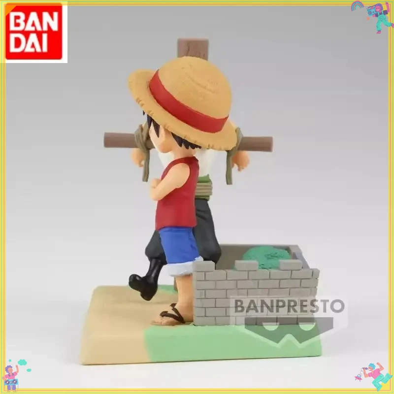 

В наличии оригинальная игрушка-фигурка Bandai Banpresto One Piece Wcf Vol.3 Monkey D. Luffy Roronoa Zoro из ПВХ