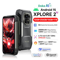 Blackview XPLORE 2 Ruggde Smartphone Android 15 6.73‘’ 3.2K AMOLED Display 120Hz, 16GB+1TB 5G AI Mobile Phone, ,20000mAh/120W