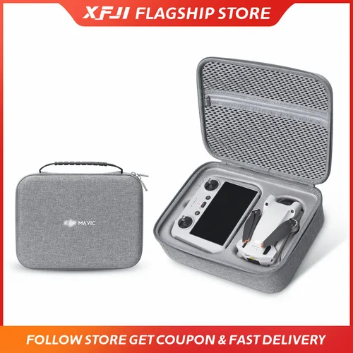Imagen 1 del producto Estuche de transporte portátil para DJI Mini 3 Pro, bolsa de almacenamiento Mini3/Mini3 Pro, accesorios para drones, tela de copo de nieve, bolso a prueba de salpicaduras