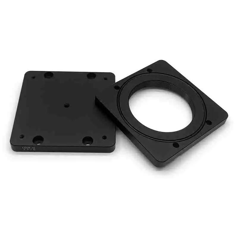 Cage Style Cubic Cover Plate with SM2 Internal Thread 60mm Cage Style System Accessories Aluminum Black