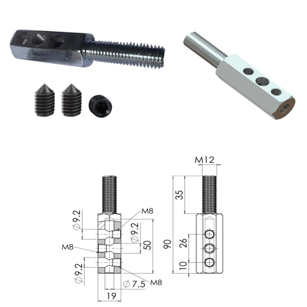 New Weight Stack Selector Topper Cable Terminal Select Pole Top Screw Cap Wire Joint Fitness Equipment Weight Selection Bar Top