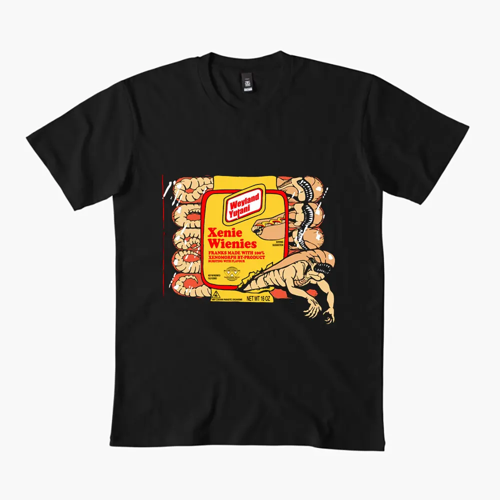 

80s Retro Sic fi Alien Gift T Shirt Weyland Yutani Lv 426 Xenomorph Graphic Clothes 100% cotton All size tops