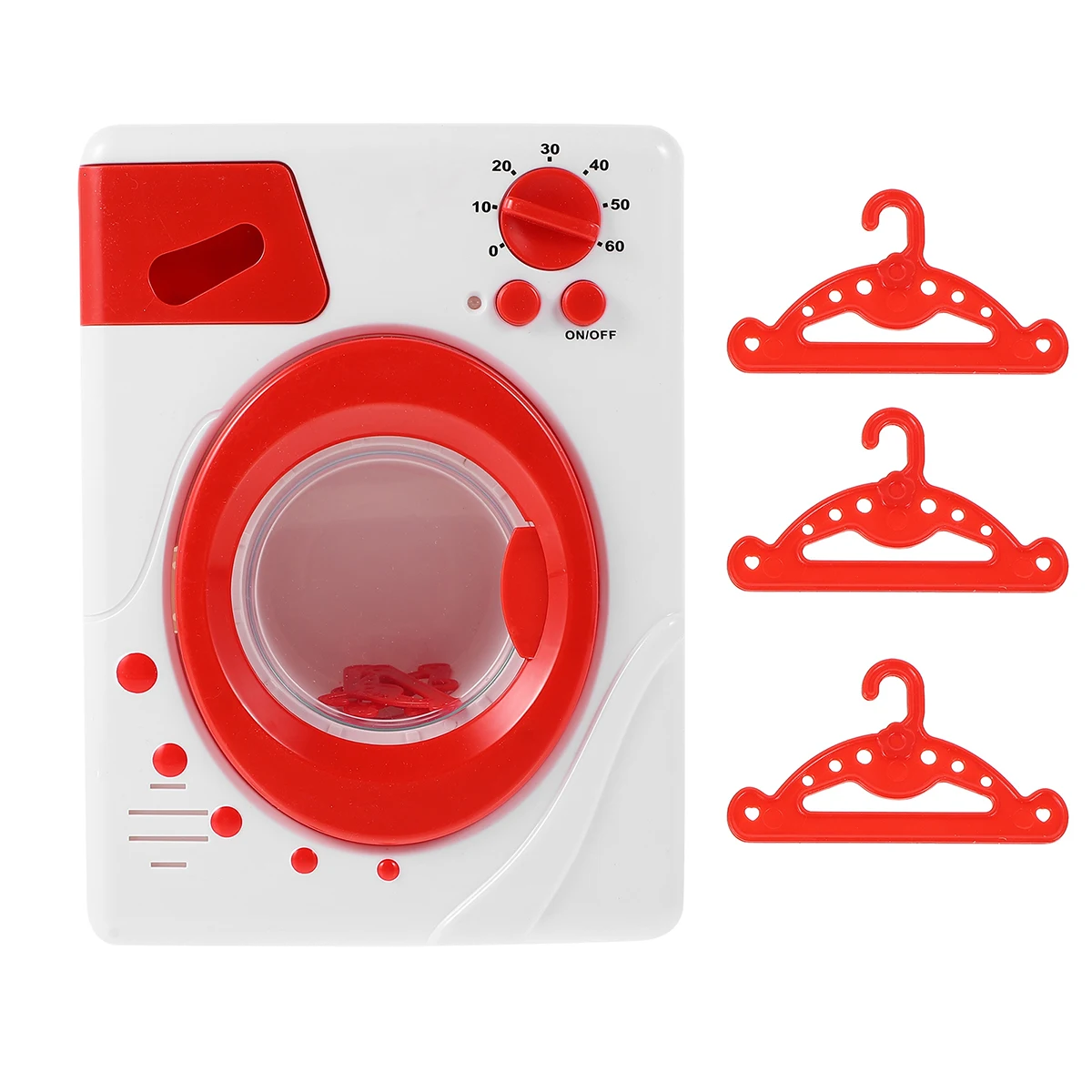 

Simulation Washing Machine Toy Kids Educational Mini Home Appliance Plastic Furniture Safe Fine Motor Skills Development