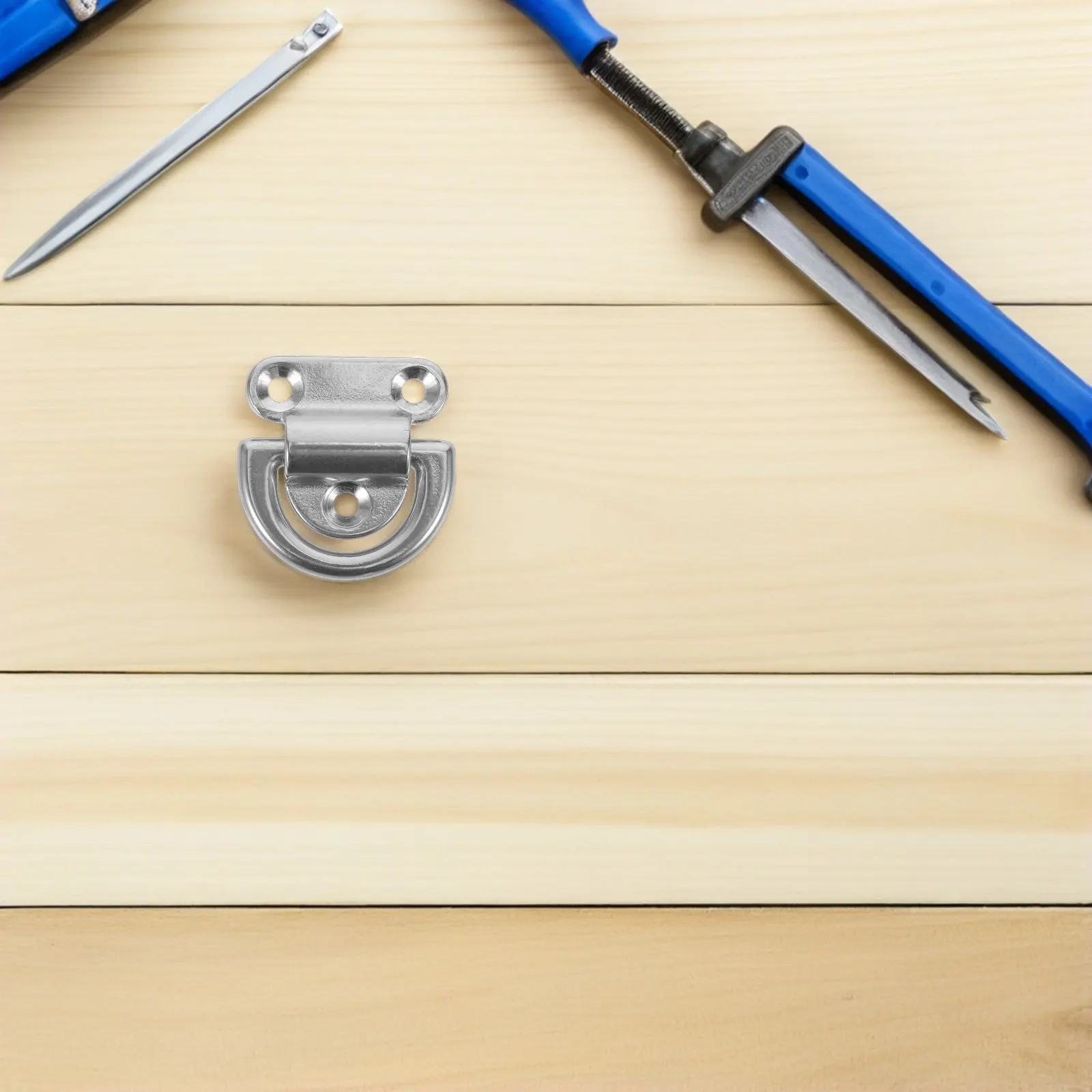 

Stainless Steel Boat Marine D-Ring Anchor Heavy Duty Ring Tie Down Surface Mount Pad Eye Trailer Cargo Kayak Hardware