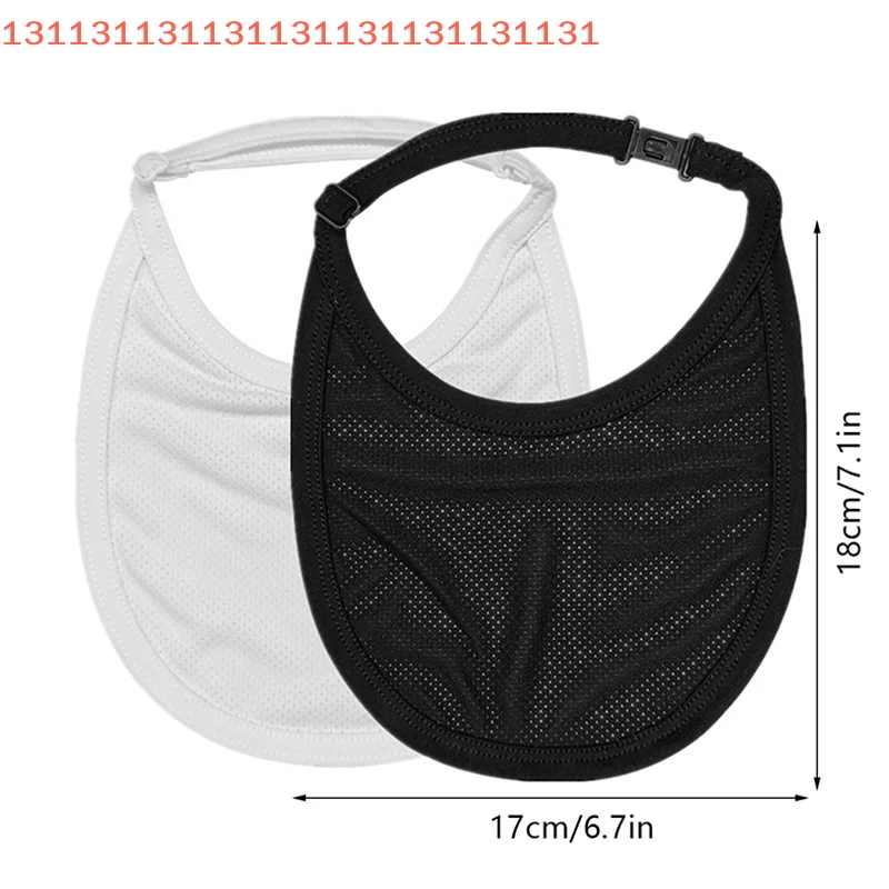 حزمة العناية الخاصة بالمريض، غطاء غبار قنية القصبة الهوائية القابلة للتعديل، غطاء الرياح لأنبوب القصبة الهوائية، أبيض وأسود #3