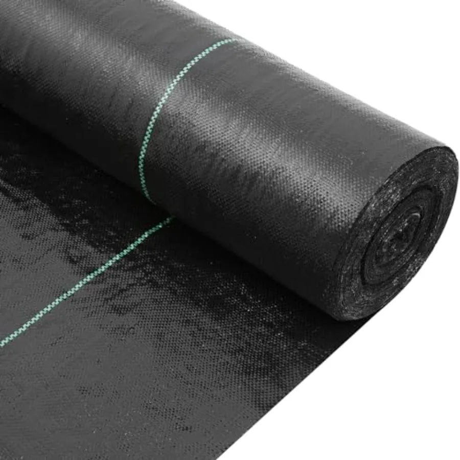 

Ткань для дорожных покрытий 5x500 футов, коммерческий геотекстиль для борьбы с сорняками и предотвращения эрозии, сверхпрочная, 4 унции, для французских дренажных систем, ландшафтная ткань F