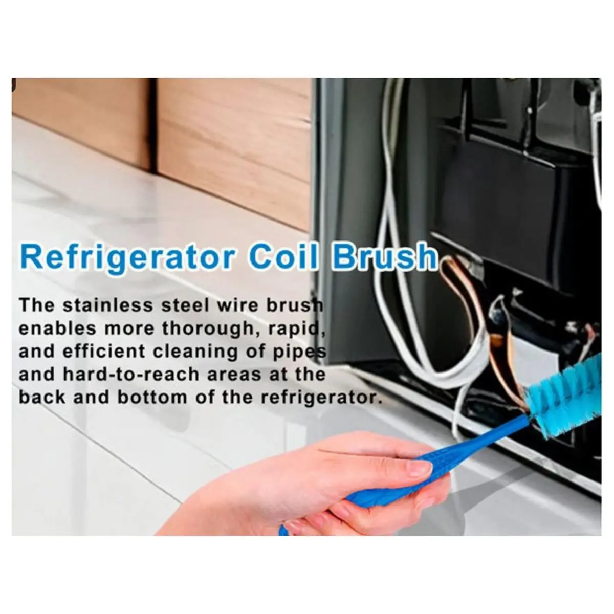 11·11COUPON 6Pcs Dryer Vent Cleaning Brush Kit Flexible Long Hose Lint Remover Nylon Brush Set Vacuum Air Duct Cleaner Tools