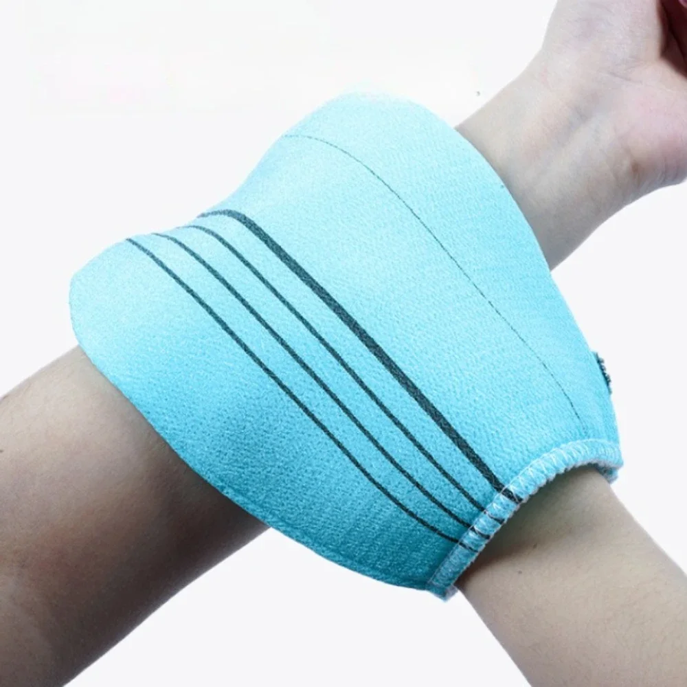 Gant de gommage corporel de bain, gant de Massage exfoliant pour le visage, gant coréen, gant exfoliant, outil de lavage de bain et de douche