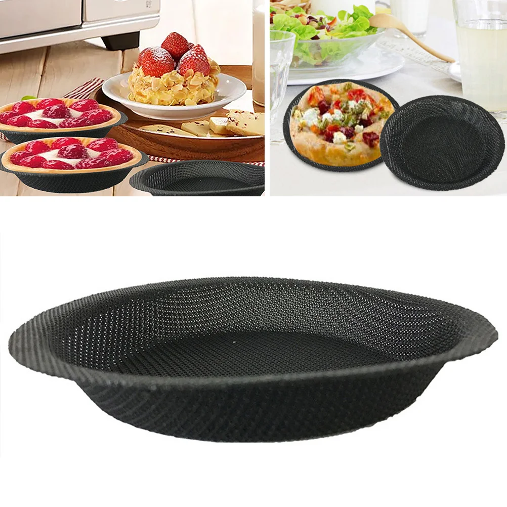 

Flexible Mini Round Silicone Hamburgers Mold Baking Pan Non-Stick Egg Tart Sandwich Baking Tool Reusable for Pizza Tart