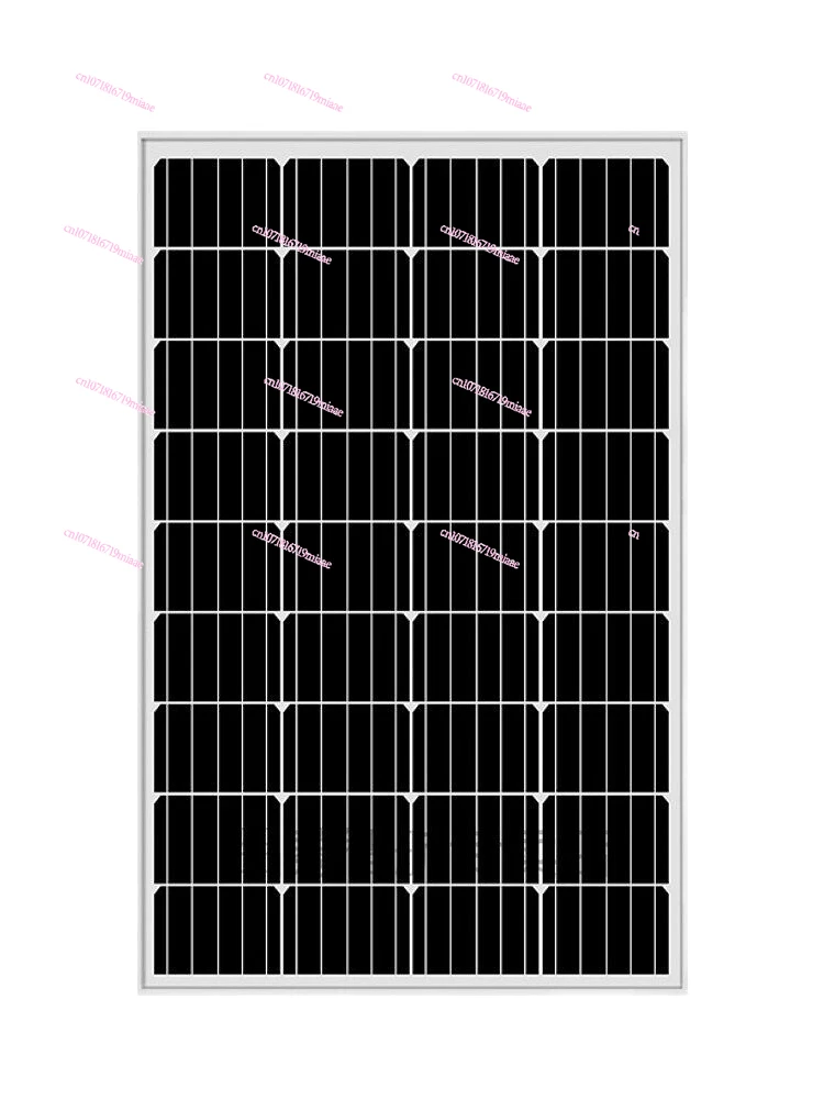 Monocrystalline solar panel 100W solar panel 12V lithium battery charging board RV power generation board