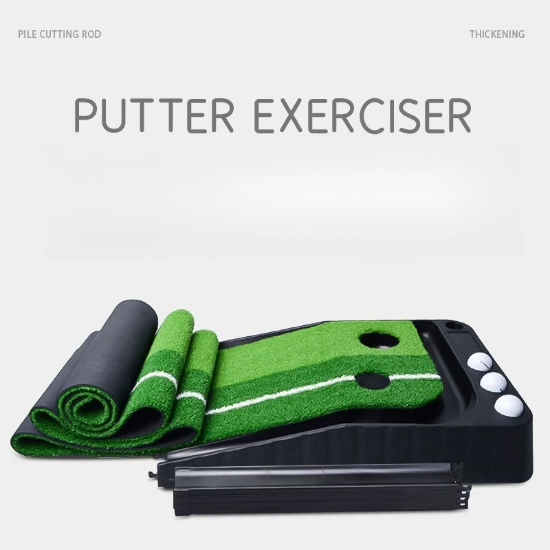 Golf putter drills, golf indoor putter blankets, golf driving range equipment