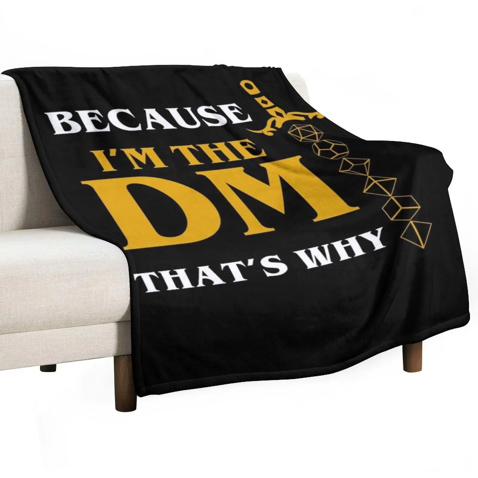 Dungeons and Dragons Throw Blanket heavy to sleep For Baby wednesday Blankets