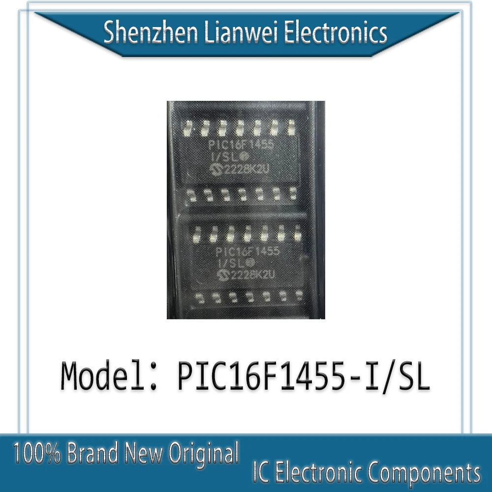 

100% New Original PIC16F1455 PIC16F1455-I/SL IC MCU Chipset SOP-14