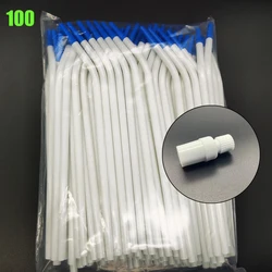 Adaptateur de tube d'aspiration et embouts de tube d'aspiration, générateurs dentaires de poulet, outils de clinique de dentiste, 20 pièces, 100 pièces