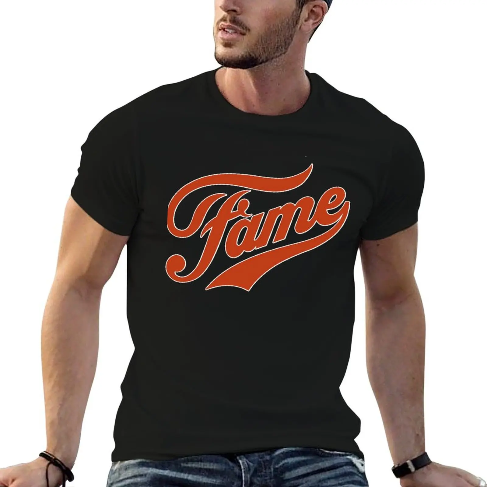 

Fame T-Shirt t shirts for man pack white man t shirt luxury anime t shirts oversize T-Shirt