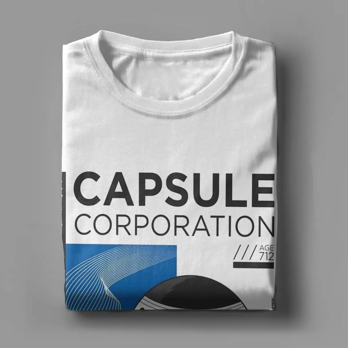 Capsule Corp T Shirt Men\'s Pure Cotton Amazing T-Shirt O Neck Anime DBZing Tee Shirt Short Sleeve Clothing Printing