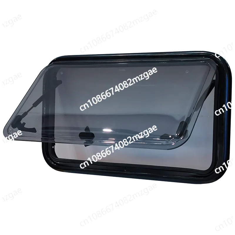 

RV Out-Swing Window with Acrylic Pane and Pleated Inner Frame, Optional Sizes for Motorhome and Camper Accessories