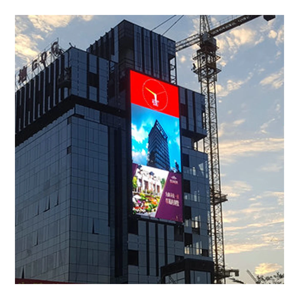 P6 Outdoor LED Wall, High Brightness 3D Naked-eye Advertising Display Screen for Outside Building Signage