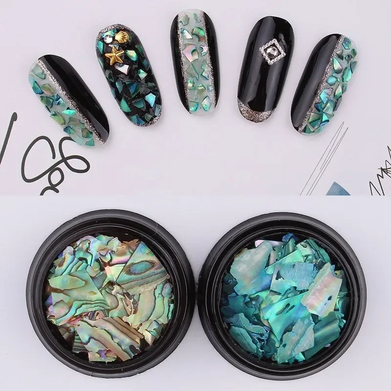 

Nails Accessories Stickers Nail Art Decorations Shell Box Tools Set Colorful Rhinestones For Nails Design Manicure Nail Supplies