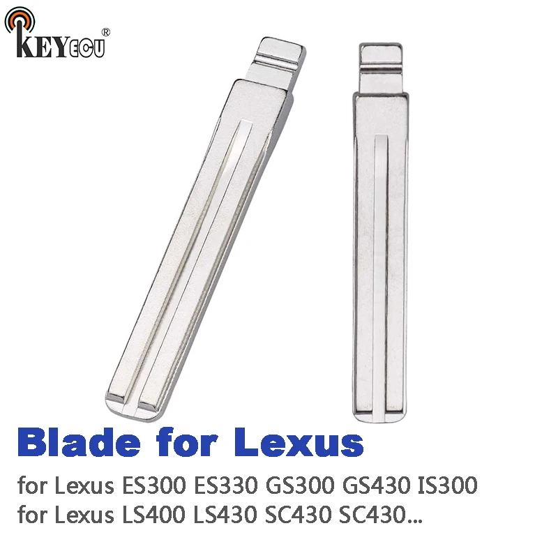 

Универсальный флип KEYECU для KD Keydiy Xhorse, лезвие дистанционного ключа для Lexus ES300 ES330 GS300 GS430 IS300 LS400 LS430 SC430 SC430