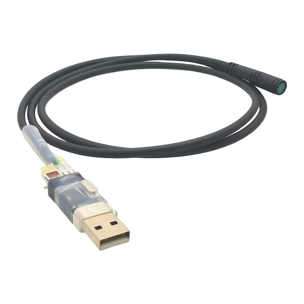 UART Programming Cable For Drive For E Bike Motor Tuning With For Bbs M620 Controller Parameter Adjustment Tool Black 100cm Wire