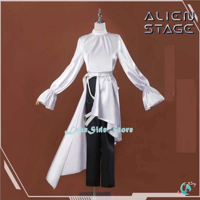 Alien Stage Lukaa Cosplay Costume Wig Top Pants Anime Idol Cosplay Role Playing Party Suit Mens Fancy Halloween Carnival Outfit