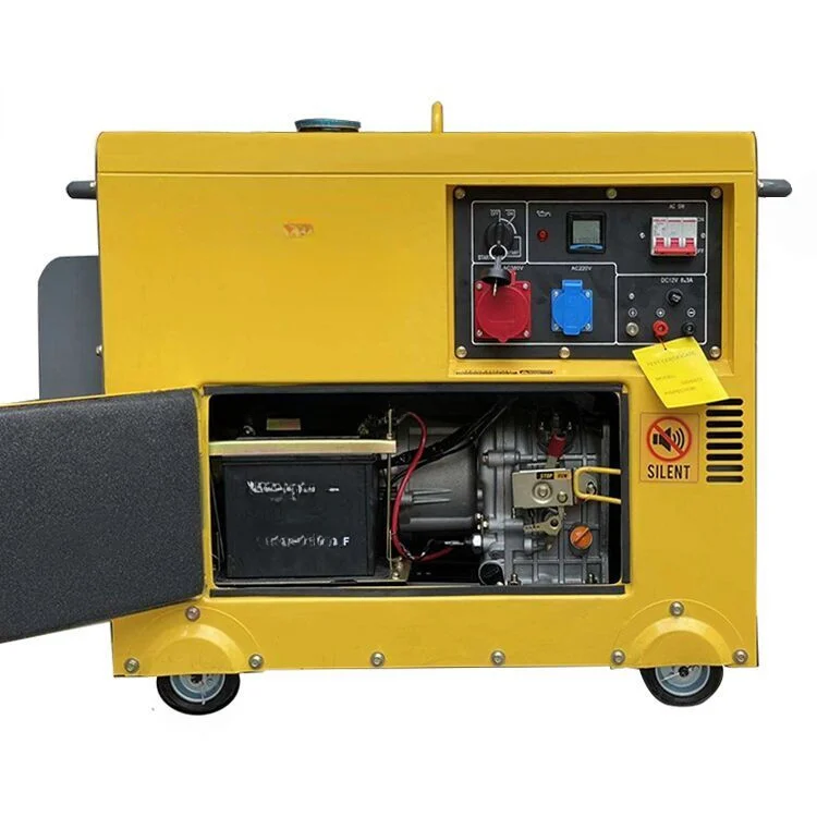 industrial 5KW super silent three phase diesel generator