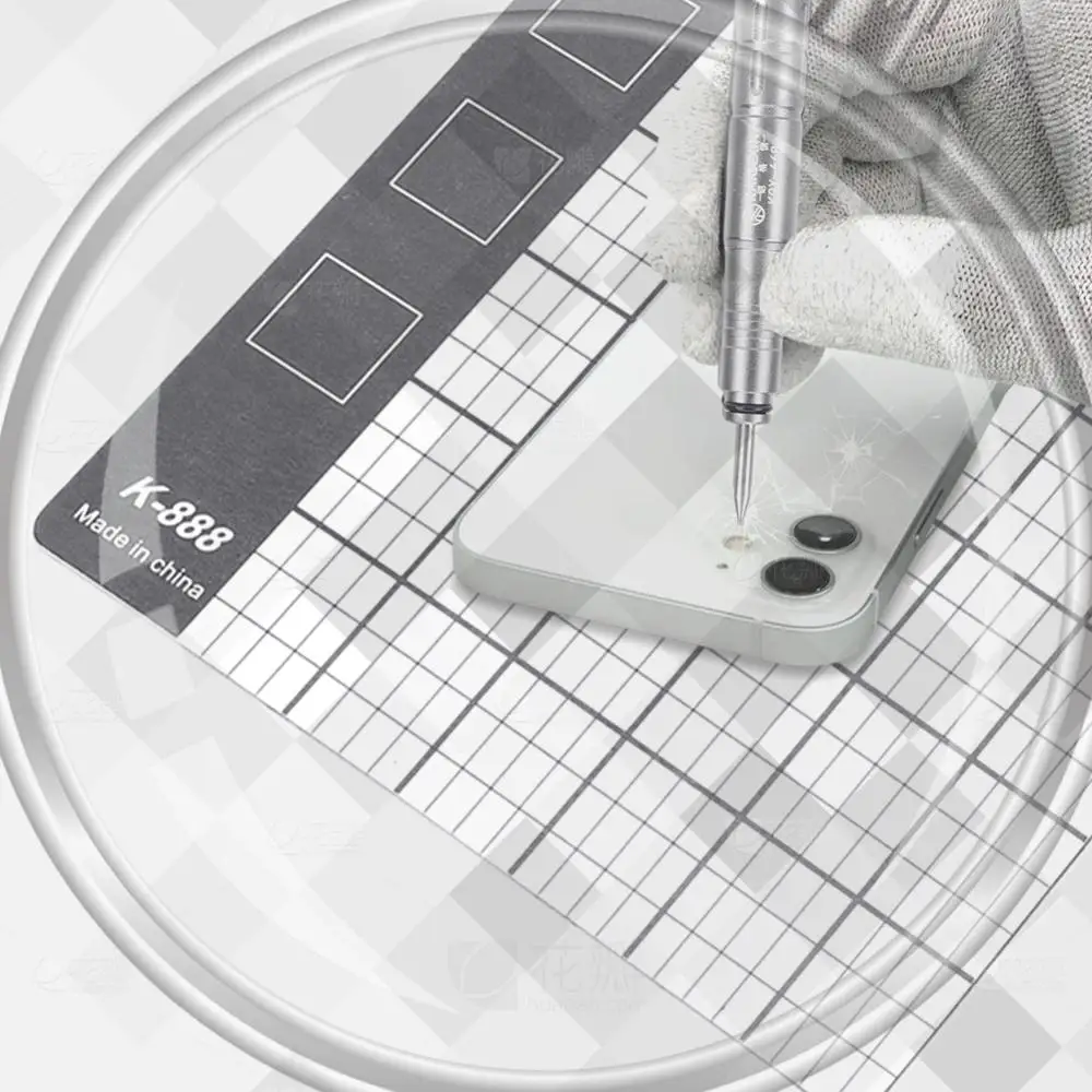 

Magnetic Screw Mat Memory Chart Work Pad Universal Screw Memory Pad Magnetic Storage Pad Disassembly Repair Work Mat for Screws