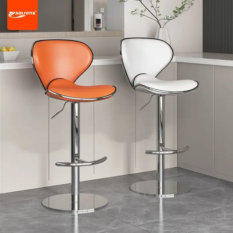 AOLIVIYA Simple Bar Stool Bar Counter High Stool Cafe Cafe Chair Cashier Counter A3