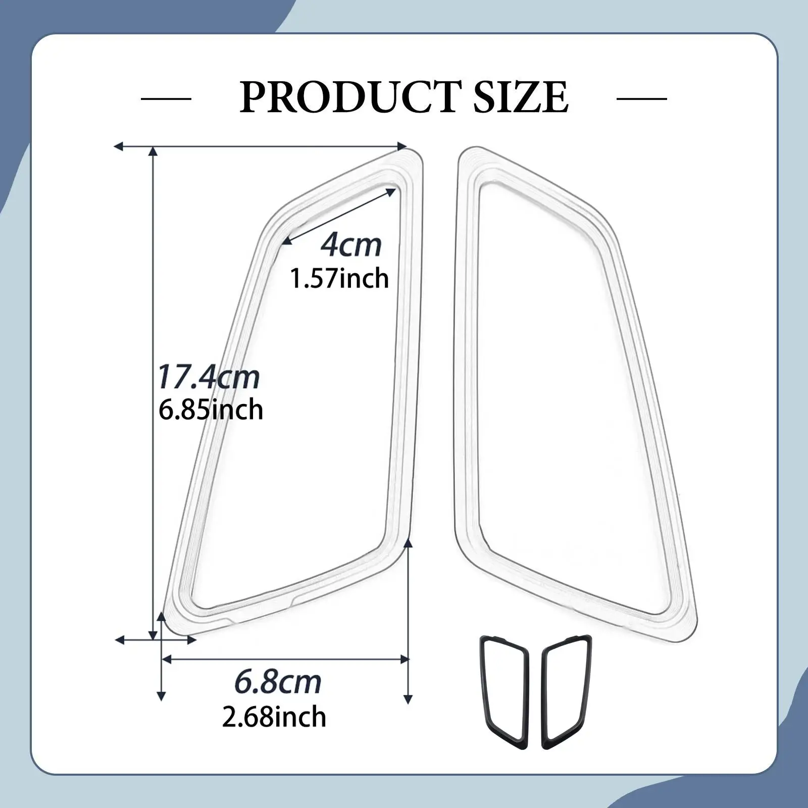 غطاء خفيف لإشارة الانعطاف الأمامية لحدود أجزاء الدراجة النارية GTS 250 300