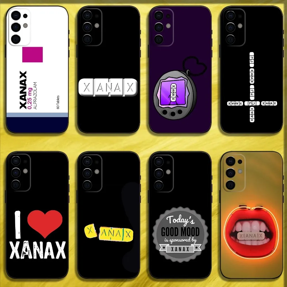 

X-XANAXS Pattern Phone Case For Samsung S24,S21,S22,S23,S30,Ultra,S20,Plus,Fe,Lite,Note,10,9,5G Black Soft Cover