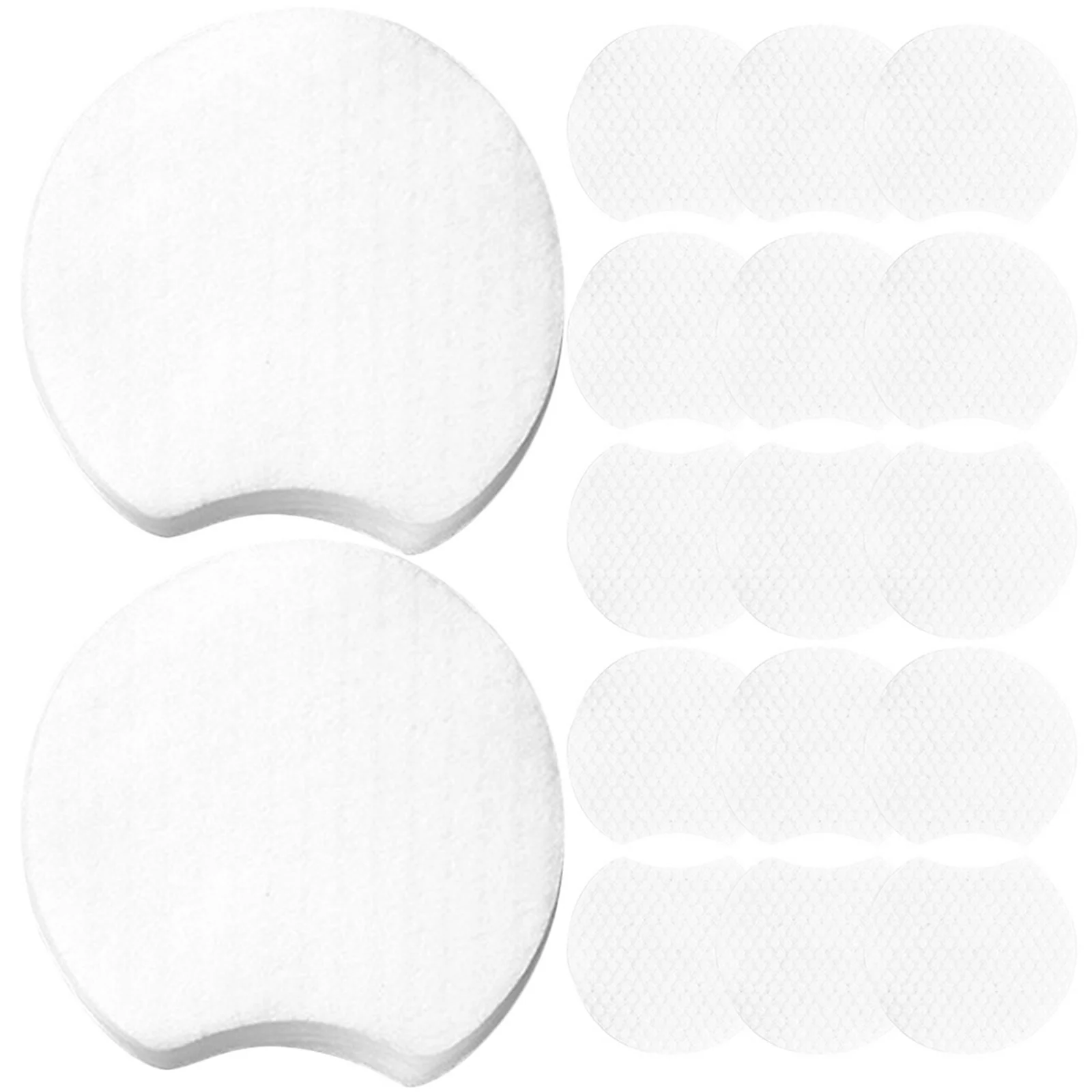2400Pcs Face Cleaning Pads Non-Woven Fabric Makeup Removing Wipes for Sensitive Skin Gentle Removal Eye Face Lip Travel Portable